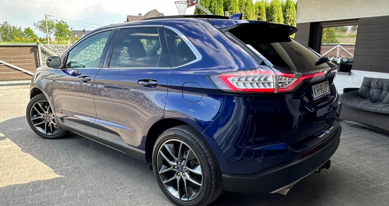 Ford EDGE cena 75900 przebieg: 95800, rok produkcji 2016 z Kraków małe 56